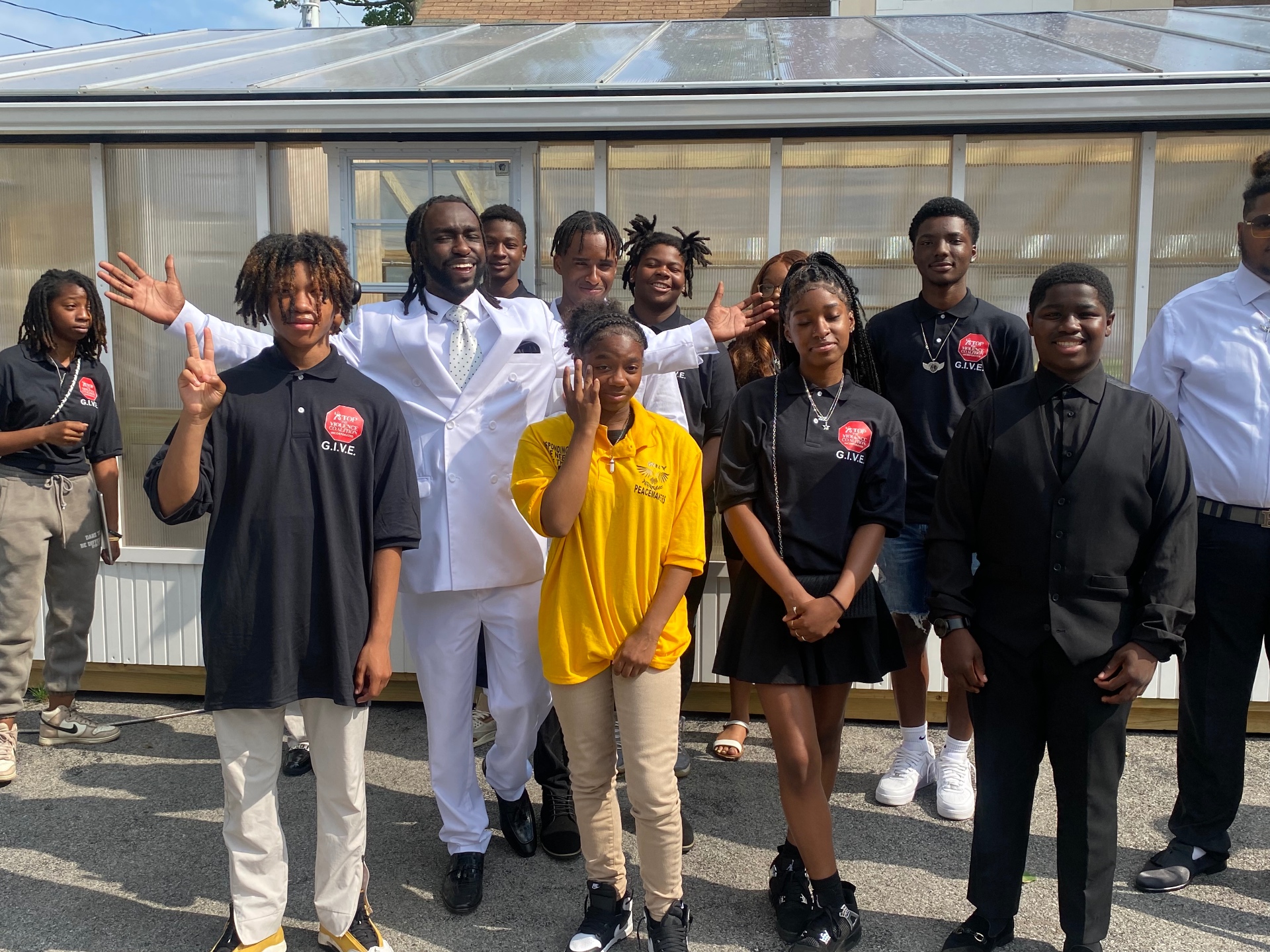 Mentor with G.I.V.E. youth